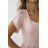 Damen (34-38) POLISH FASHION PMLWD24AMELIA Trägerloses langes Partykleid mit Pailletten Rose alte Rose 36