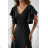 Damen (34-38) POLISH FASHION PMLWD24AMELIA Trägerloses langes Partykleid mit Pailletten schwarz 34