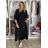 Langes ärmelloses Sommerkleid für Damen EUGENIE  (Einheitsgröße S/M) ITALIAN FASHION IMSM26000034/DUR <div>
<p>2XL / 3XL</p>
</div> schwarz