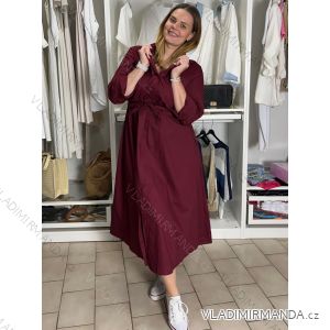 Langes ärmelloses Sommerkleid für Damen EUGENIE  (Einheitsgröße 44/46/48 ) ITALIAN FASHION IMSM26000034/DUR