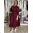 Langes ärmelloses Sommerkleid für Damen EUGENIE  (Einheitsgröße S/M) ITALIAN FASHION IMSM26000034/DUR <div>
<p>2XL / 3XL</p>
</div> schwarz