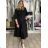 Langes ärmelloses Sommerkleid für Damen EUGENIE  (Einheitsgröße S/M) ITALIAN FASHION IMSM26000034/DUR <div>
<p>2XL / 3XL</p>
</div> schwarz