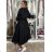 Langes ärmelloses Sommerkleid für Damen EUGENIE  (Einheitsgröße S/M) ITALIAN FASHION IMSM26000034/DUR <div>
<p>2XL / 3XL</p>
</div> schwarz