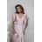 Damen (34-38) POLISH FASHION PMLWD24AMELIA Trägerloses langes Partykleid mit Pailletten Rose alte Rose 42