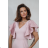 Damen (34-38) POLISH FASHION PMLWD24AMELIA Trägerloses langes Partykleid mit Pailletten Rose alte Rose 42