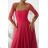 Damen (34-38) POLISH FASHION PMLWD24AMELIA Trägerloses langes Partykleid mit Pailletten růžová fuchsiová 34