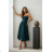 Damen (34-38) POLISH FASHION PMLWD24AMELIA Trägerloses langes Partykleid mit Pailletten zelená tmavá 34
