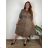 Langes ärmelloses Sommerkleid für Damen KLEO (Einheitsgröße S/M) ITALIAN FASHION IMSM26000033/DUR <div>
<p>2XL / 3XL</p>
</div> brown Schokolade
