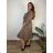 Langes ärmelloses Sommerkleid für Damen KLEO (Einheitsgröße S/M) ITALIAN FASHION IMSM26000033/DUR <div>
<p>2XL / 3XL</p>
</div> brown Schokolade