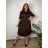 Šaty košilové oversize krátký rukáv dámské (M/L//XL ONE SIZE) ITALSKÁ MÓDA IM422525 46/48/50 schwarz