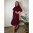 Šaty košilové oversize krátký rukáv dámské (M/L//XL ONE SIZE) ITALSKÁ MÓDA IM422525