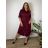 Šaty košilové oversize krátký rukáv dámské (M/L//XL ONE SIZE) ITALSKÁ MÓDA IM422525 46/48/50 schwarz