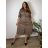 Šaty košilové oversize krátký rukáv dámské (M/L//XL ONE SIZE) ITALSKÁ MÓDA IM422525 46/48/50 schwarz