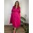 Langes ärmelloses Sommerkleid für Damen EUGENIE  (Einheitsgröße S/M) ITALIAN FASHION IMSM26000034/DUR <div>
<p>2XL / 3XL</p>
</div> schwarz