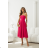 Damen (34-38) POLISH FASHION PMLWD24AMELIA Trägerloses langes Partykleid mit Pailletten růžová fuchsiová 38