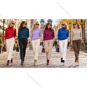 Elegante, lange Jogginghose für Damen (Einheitsgröße S/M/L) ITALIAN FASHION IMD23634