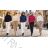 Elegante, lange Jogginghose für Damen (Einheitsgröße S/M/L) ITALIAN FASHION IMD23634