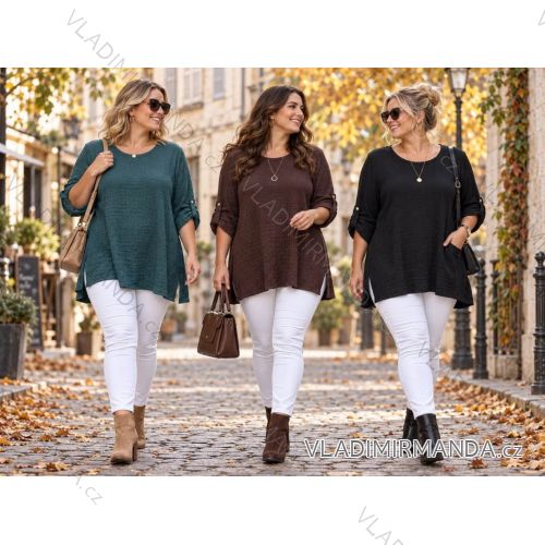 Elegante, lange Jogginghose für Damen (Einheitsgröße S/M/L) ITALIAN FASHION IMD23634