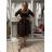 Langes ärmelloses Sommerkleid für Damen KLEO (Einheitsgröße S/M) ITALIAN FASHION IMSM26000033/DUR <div>
<p>2XL / 3XL</p>
</div> brown Schokolade