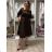 Langes ärmelloses Sommerkleid für Damen KLEO (Einheitsgröße S/M) ITALIAN FASHION IMSM26000033/DUR <div>
<p>2XL / 3XL</p>
</div> brown Schokolade