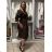 Langes ärmelloses Sommerkleid für Damen KLEO (Einheitsgröße S/M) ITALIAN FASHION IMSM26000033/DUR <div>
<p>2XL / 3XL</p>
</div> brown Schokolade
