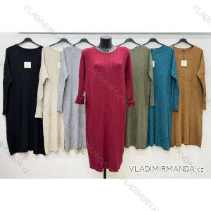 Elegante Jogginghose mit Gürtel, Damengröße Oversize (42/44/46, Einheitsgröße), italienische Mode, IM4260310