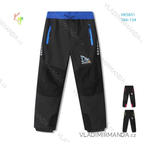 Lange, warme Softshell-Hose für Kinder (Jungen und Mädchen, Größe 104-134) KUGO HK5851