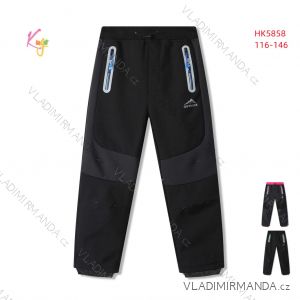 Warme Softshellhose für Kinder, Mädchen und Jungen (116-146) KUGO HK5858