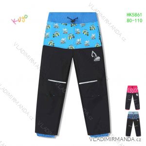 Fleecegefütterte Softshellhose für Kinder (Mädchen und Jungen, Größe 80-110) KUGO HK5861