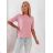 Oversize-Strickpullover für Damen mit kurzen Ärmeln (Einheitsgröße 44/46/48) Italienische Mode IMD26106