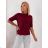 Oversize-Strickpullover für Damen mit kurzen Ärmeln (Einheitsgröße 44/46/48) Italienische Mode IMD26106