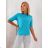 Oversize-Strickpullover für Damen mit kurzen Ärmeln (Einheitsgröße 44/46/48) Italienische Mode IMD26106