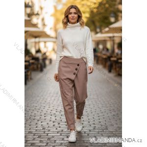 Elegante, lange Jogginghose für Damen (Einheitsgröße S/M/L) ITALIAN FASHION IMD23634