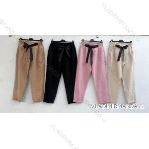 Elegante, lange Jogginghose für Damen (Einheitsgröße S/M/L) ITALIAN FASHION IMD23634
