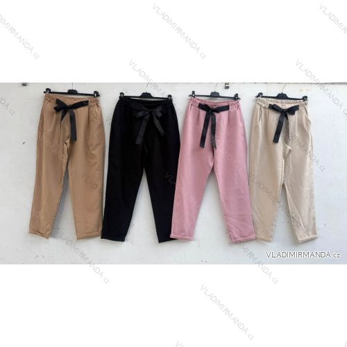Elegante, lange Jogginghose für Damen (Einheitsgröße S/M/L) ITALIAN FASHION IMD23634
