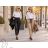 Elegante, lange Jogginghose für Damen (Einheitsgröße S/M/L) ITALIAN FASHION IMD23634