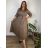 Langes ärmelloses Sommerkleid für Damen EUGENIE  (Einheitsgröße S/M) ITALIAN FASHION IMSM26000034/DUR <div>
<p>2XL / 3XL</p>
</div> schwarz