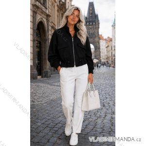 Elegante, lange Jogginghose für Damen (Einheitsgröße S/M/L) ITALIAN FASHION IMD23634