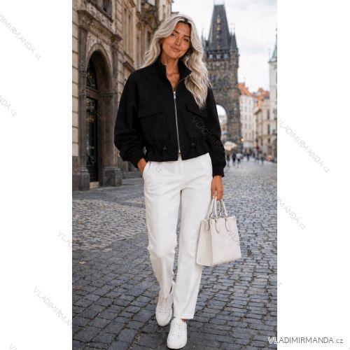 Elegante, lange Jogginghose für Damen (Einheitsgröße S/M/L) ITALIAN FASHION IMD23634