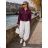 Elegante, lange Jogginghose für Damen (Einheitsgröße S/M/L) ITALIAN FASHION IMD23634