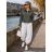 Elegante, lange Jogginghose für Damen (Einheitsgröße S/M/L) ITALIAN FASHION IMD23634
