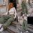Elegante, lange Jogginghose für Damen (Einheitsgröße S/M/L) ITALIAN FASHION IMD23634