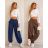 Elegante, lange Jogginghose für Damen (Einheitsgröße S/M/L) ITALIAN FASHION IMD23634