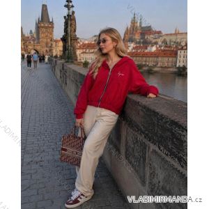 Elegante, lange Jogginghose für Damen (Einheitsgröße S/M/L) ITALIAN FASHION IMD23634