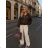 Elegante, lange Jogginghose für Damen (Einheitsgröße S/M/L) ITALIAN FASHION IMD23634