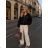 Elegante, lange Jogginghose für Damen (Einheitsgröße S/M/L) ITALIAN FASHION IMD23634