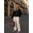 Elegante, lange Jogginghose für Damen (Einheitsgröße S/M/L) ITALIAN FASHION IMD23634
