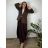 Elegante, lange Jogginghose für Damen (Einheitsgröße S/M/L) ITALIAN FASHION IMD23634