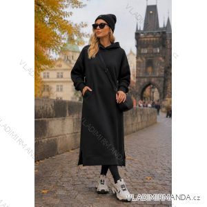 Elegante, lange Jogginghose für Damen (Einheitsgröße S/M/L) ITALIAN FASHION IMD23634