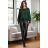 Elegante, lange Jogginghose für Damen (Einheitsgröße S/M/L) ITALIAN FASHION IMD23634